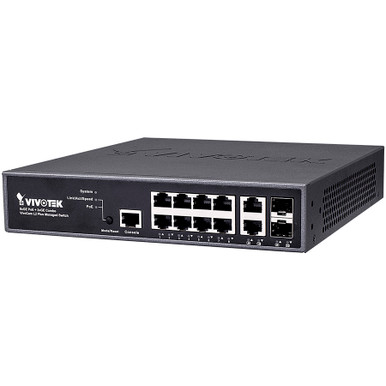 Vivotek AW-GEV-107A-130 8-Port VivoCam PoE Switch discontinued