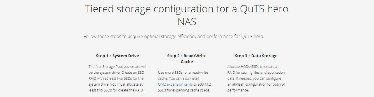 QNAP TS-h1283XU-RP-E2236-128G NAS with QuTS Hero Operating System and with 128 GB DDR4 RAM