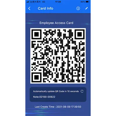Geovision GV-Mobile Card-1 S/W QR Code - SW-MC000-00000-00000