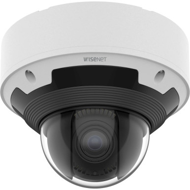 Hanwha Vision XNV-8083RZ Outdoor AI Dome IP Security Camera