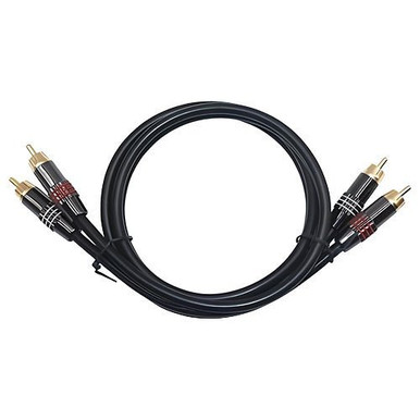W Box 0E-CRCA23 3' RCA Stereo Cable