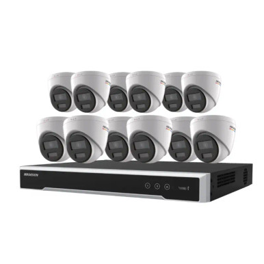 Hikvision EKI-K164T412C Outdoor IP Camera System Kit