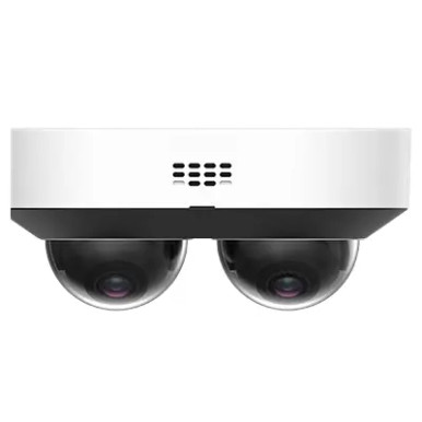 Speco O4FDMS1 2x2MP Panoramic Multi-Sensor IP Camera with AI