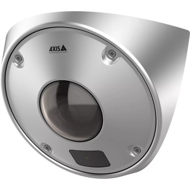 AXIS Q9227-SLV Steel 5MP Corner Camera with AI Analytics, Two-Way