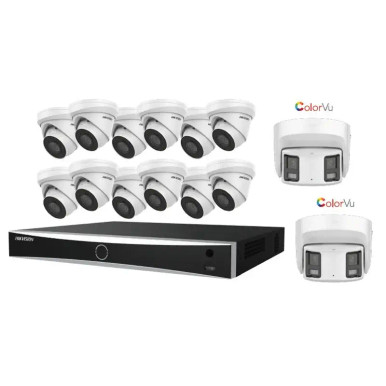 Hikvision EKI-K164T814A 16CH 4K NVR System with 4TB HDD, 12x