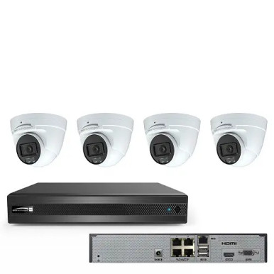 その他 OneFRAME B set Speco ZIP4T1B 4 Channel 4K NVR System with 1TB HDD - 4 x 4MP