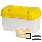 Pirates Cave Value Battery Box (Max 120A) with Fastening Strap & Buckle 