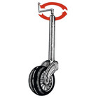 Pirates Cave Value Adjustable Trailer Jockey Wheel 