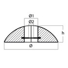 Tecnoseal 00105UKAL Aluminium Disc Anode 148mm