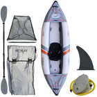  Seago Quebec 1 Person Inflatable Kayak Kit 
