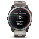  Garmin Quatix 7X Solar Titanium GPS Smartwatch 51mm 