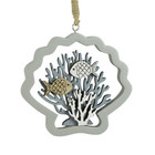Nauticalia Hanging Shell-shaped Fish/Coral 