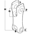 Pirates Cave Value Anchor Joint Non-Swivel 6-8mm 