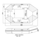  Seago Spirit 230 Round Tail 2.3m Inflatable Dinghy 
