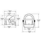  Ritchie Helmsman HB-741 Bracket Mount Direct Read Compass 