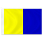 Pirates Cave Value Signal Flag 40 x 30cm Printed (A-Z) 