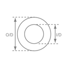  Allen Nylon Sail Ring (Pair) 