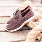 Dubarry Regatta ExtraFit Wide Fit Men's Deck Shoes_imageset:Donkey Brown