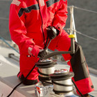 Maindeck Coastal Salopettes Trousers  _imageset:Red