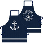 Nauticalia Nautical Navy Apron 