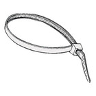 Pirates Cave Value Nylon Cable Strap Tie 