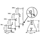  Plastimo Flexible Rectangular Water Tank 