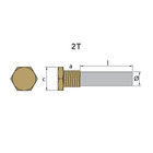 Tecnoseal AIFO FPT Pencil Anode - 02010/T