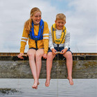 Spinlock Deckvest Cento 100N Junior Automatic Life Jacket with Harness_imageset:Sun Yellow