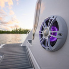 Fusion Signature Series 3 Sports White Marine Speakers w/ CRGBW_imageset:White