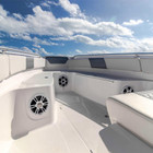 Fusion Signature Series 3 Sports White Marine Speakers w/ CRGBW_imageset:White