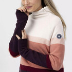 Holebrook Martina Women's Knitted Windproof Sweater_imageset:Pink Multi