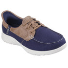 Skechers Sketchers On-The-Go Flex Palmilla Women's Hands Free Slip In Trainers_imageset:Navy