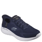 Sketchers Bounder 2.0 Emerged Men's Hands Free Slip In Trainers_imageset:Navy