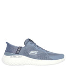 Sketchers Bounder 2.0 Emerged Men's Hands Free Slip In Trainers_imageset:Slate Blue
