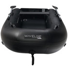 Waveline 2.7m Lightweight Inflatable Dinghy Black 