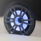 Garmin Fusion EL Series 6.5" 80W Shallow Mount Sports Marine Speakers w/ RGB Lighting 