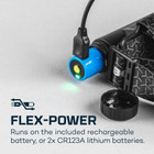  Nebo Einstein Flex 1500 Lumen Rechargeable Head Torch 