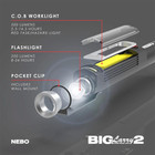  Nebo Big Larry 2 500 Lumen Rechargeable Work Lamp 