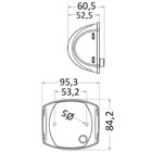 Osculati 20m Sphera II LED Masthead Navigation Light 
