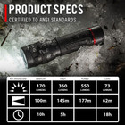  Coast GX10 550 Lumen Hand Torch 