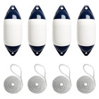 Harrington Marine Harrington Cylindrical Fender 4 Pack (Size 3) 21 x 58cm 