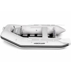 Harrington Marine Harrington Lightweight Pro Air Floor Inflatable Dinghy (Grey) with ePropulsion Spirit 1.0 1kW (3hp) Electric Outboard Motor  