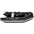 Harrington Marine Harrington Pro Slatted Floor Inflatable Dinghy (Black) with ePropulsion Spirit 1.0 1kW (3hp) Electric Outboard Motor  