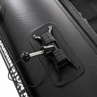 Harrington Marine Harrington Pro Slatted Floor Inflatable Dinghy (Black) with ePropulsion Spirit 1.0 1kW (3hp) Electric Outboard Motor  