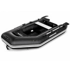 Harrington Marine Harrington Pro Slatted Floor Inflatable Dinghy (Black) with ePropulsion Spirit 1.0 1kW (3hp) Electric Outboard Motor  