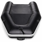 Harrington Marine Harrington Pro Slatted Floor Inflatable Dinghy (Black) with ePropulsion Spirit 1.0 1kW (3hp) Electric Outboard Motor  