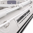 Harrington Marine Harrington Lightweight Pro Air Floor Inflatable Dinghy (Grey) with ePropulsion eLite 500W (1.5hp) Electric Outboard Motor 