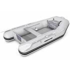 Harrington Marine Harrington Lightweight Pro Air Floor Inflatable Dinghy (Grey) with ePropulsion eLite 500W (1.5hp) Electric Outboard Motor 