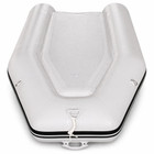 Harrington Marine Harrington Lightweight Pro Air Floor Inflatable Dinghy (Grey) with ePropulsion eLite 500W (1.5hp) Electric Outboard Motor 