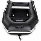 Harrington Marine Harrington Lightweight Pro Air Floor Inflatable Dinghy (Black) with ePropulsion eLite 500W (1.5hp) Electric Outboard Motor  